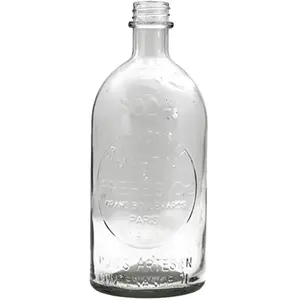 RueDeLaFete BOUTEILLE VERRE VINTAGE SODA 10X26CM TRANSPARENT Transparent pas cher