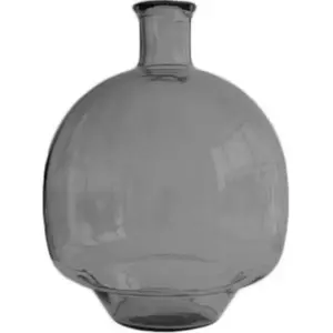 RueDeLaFete Grand vase en verre Léa 43cm Gris Quartz pas cher
