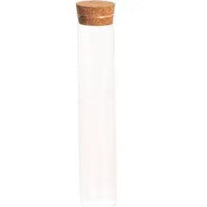 RueDeLaFete LOT de 24 éprouvettes en verre 3x15 CM pas cher