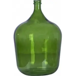 Vase en verre - CHAKS - Joana - 34 litres - Vert olive - 40 x 56 cm pas cher