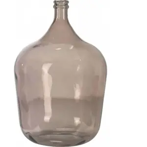 Vase en verre - CHAKS - Joana - 34 litres - Brun Moka - 40 x 56 cm pas cher