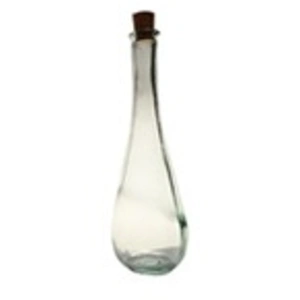 CHAKS SOLIFLORE VASE VERRE GOUTTE 6X18CM TRANSPARENT Transparent pas cher