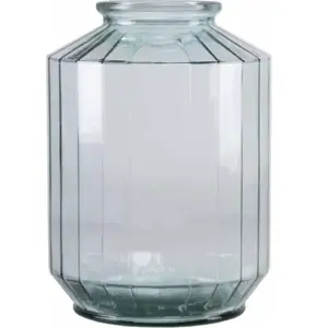 CHAKS Vase en verre Flora 35 cm transparent FETE-11961 pas cher