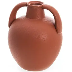 Vase Céramique - Chaks - Athènes - 17,8 cm - Terracotta - Contemporain pas cher