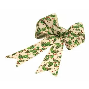NUD JUTE FEUILLES HOUX CENELLES 22.9X39.1CM