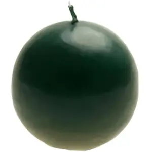 RueDeLaFete Bougie Boule 6cm diam, vert Jungle pas cher