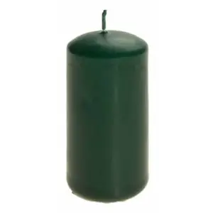 Chaks 80292-121, Petite bougie cylindrique 6cm, vert Jungle pas cher