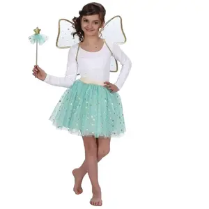 Comparateur de prix : RueDeLaFete Déguisement Set Fée enfant, Vert