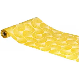 Comparateur de prix : Chemin de table velours Ginkgo, Jaune