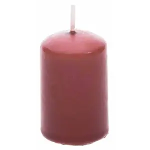 Chaks 80292-25, Petite bougie cylindrique 6cm, Terracotta pas cher