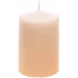RueDeLaFete Grande bougie cylindrique 10 cm, Pêche pas cher