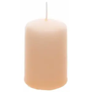 RueDeLaFete Petite bougie cylindrique 6cm, Pêche pas cher