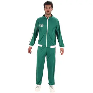 Non communiqué jogging survêtement squid game vert n°456 homme - chaks c4600190