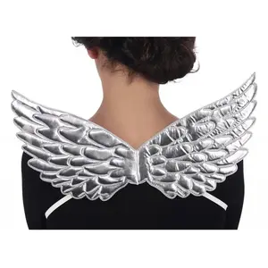 RueDeLaFete Ailes d'ange 20x43,5cm Argent pas cher