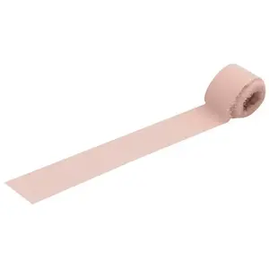 RueDeLaFete Ruban Touche de Vent 4cm x 5m, Rose poudré pas cher