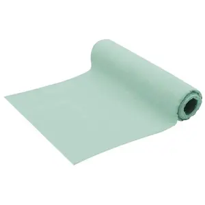 Comparateur de prix : Chemin de table Coton Lavé 5m, Bleu brume