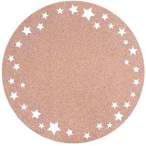Comparateur de prix : RueDeLaFete Lot 6 Sets de table Paillettes Premium RONDS 34cm découpes...