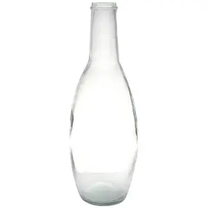 Vase - CHAKS - Mila - 4L - Verre Transparent - Ø 16 x 45 cm pas cher
