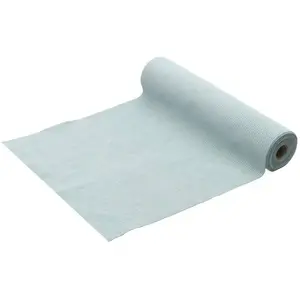 RueDeLaFete Chemin de table Velours Cotelé 3m, Bleu brume pas cher