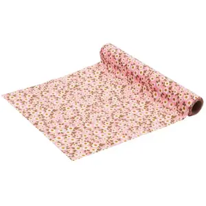 RueDeLaFete Chemin de table Marguerites 3m, Rose pas cher
