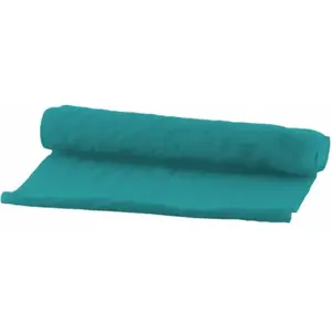 RueDeLaFete Chemin de table tarlatane 3m Bleu Canard pas cher