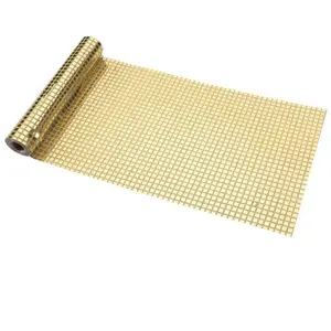 Comparateur de prix : CHEMIN de table effet boule à facettes 3m, Or