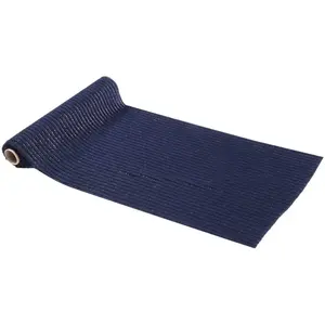 Comparateur de prix : Chemin de table en Velours côtelé BLEU doré
