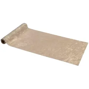 Comparateur de prix : Chemin de table Alliage métal brillant Or 3m