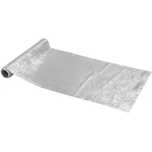 Comparateur de prix : Chemin de table Alliage métal brillant Argent 3m