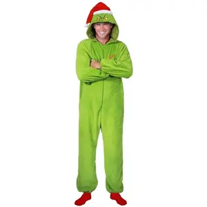 Comparateur de prix : Combinaison kigurumi The Grinch™ 164cm