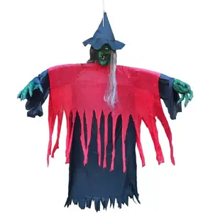 RueDeLaFete Suspension géante SORCIÈRE Halloween XXL 3 mètres C-13806 pas cher