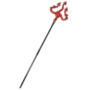 Comparateur de prix : Grand Trident Serpents rouges 127cm