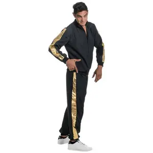 Comparateur de prix : Costume Rappeur Noir et Or - Adulte