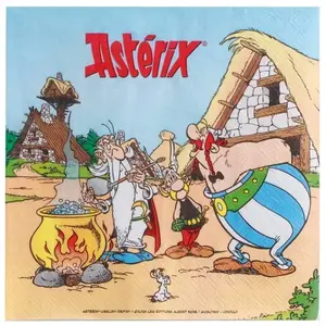 Comparateur de prix : Chaks 12801-AX, Sachet de 20 Serviettes en papier 33x33cm Astérix ®