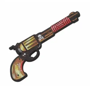 RueDeLaFete Pistolet de pirate en mousse 25cm pas cher