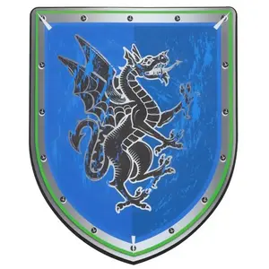 Comparateur de prix : RueDeLaFete Bouclier Chevalier Dragon Bleu