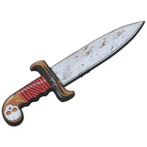 Comparateur de prix : Non communiqué Accessoire de déguisement - poignard pirate crâne mousse eva 10x35cm - générique 13459