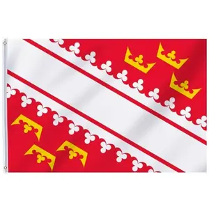 RueDeLaFete Drapeau Alsace 90 x 150 cm pas cher