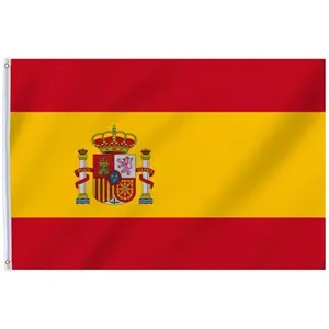 RueDeLaFete Drapeau Espagne 90 x 150 cm pas cher