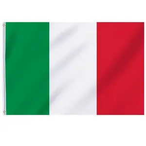 RueDeLaFete Drapeau Italie 90 x 150 cm pas cher