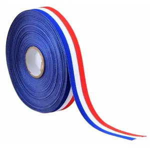 RueDeLaFete Ruban France de 2 cm x 10 mètres, tricolore pas cher