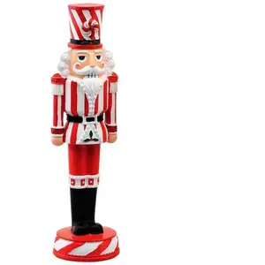 RueDeLaFete Grand personnage Casse-Noisette en résine 33cm  (x1) pas cher