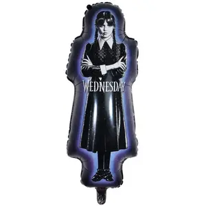Chaks 12820-WD, Ballon mylar PERSONNAGE Wednesday © 89,4cm pas cher