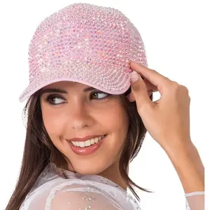 Comparateur de prix : CASQUETTE avec Strass Diamond, Rose