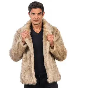 Comparateur de prix : Chaks Manteau en fausse fourrure, Naturel taille L