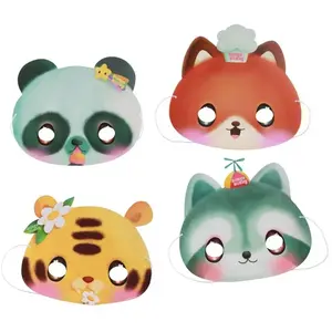 Comparateur de prix : Lot de 8 Masques en carton assortis BangoBerry ©