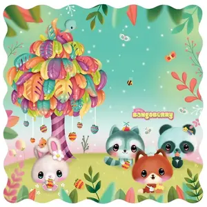 Comparateur de prix : Sachet de 20 Serviettes en papier 33x33cm BangoBerry ©