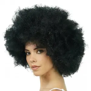 Comparateur de prix : PERRUQUE AFRO JACKSON CHEVEUX CRÉPUS NOIR ADULTE