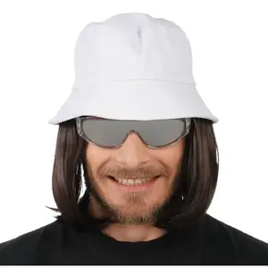 Comparateur de prix : bob blanc perruque noir lorenzo rap adulte - générique c4717-no
