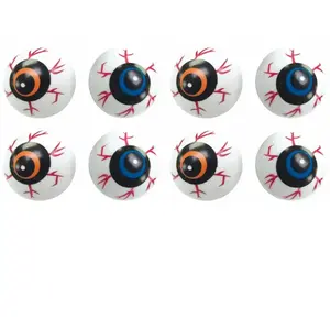 Comparateur de prix : CHAKS Sachet de 8 balles yeux horreur déco 3,5 cm FETE-90250